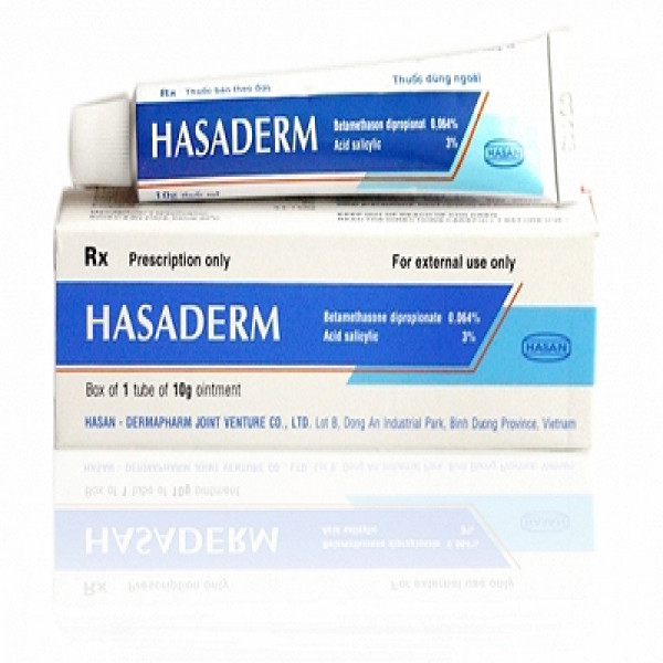 Hasaderm Hasan (Lốc10 Tuýp10Gr)