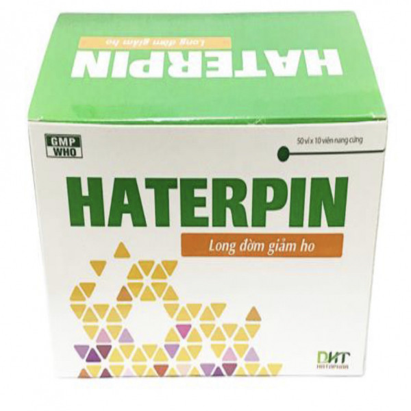 Haterpin Long Đờm Hà Tây (H500V) - Viên Nang