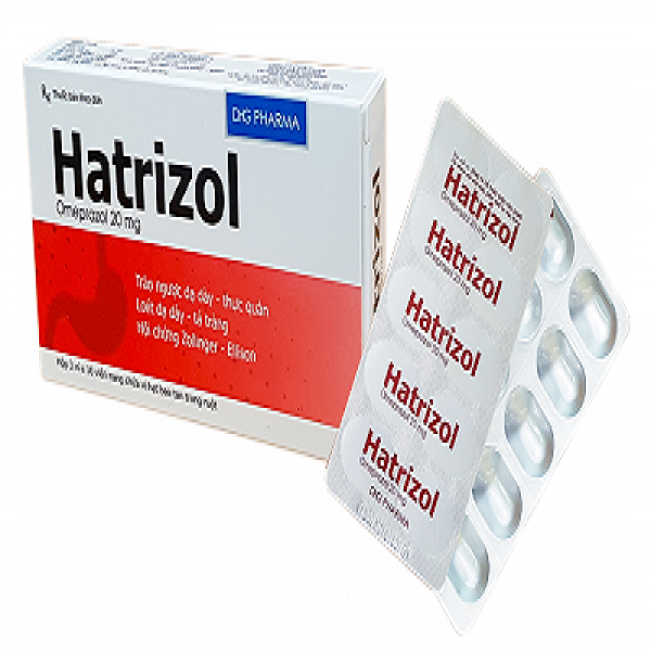 Hatrizol Omeprazol 20Mg Capsules Dhg (H30V)