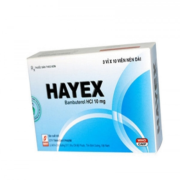 Hayex Bambuterol 10Mg Davipharm (H30V)