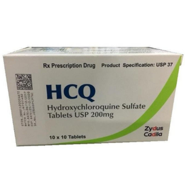 Hcq 200 Hydroxychloroquine 200Mg Cadila (H 100 V)
