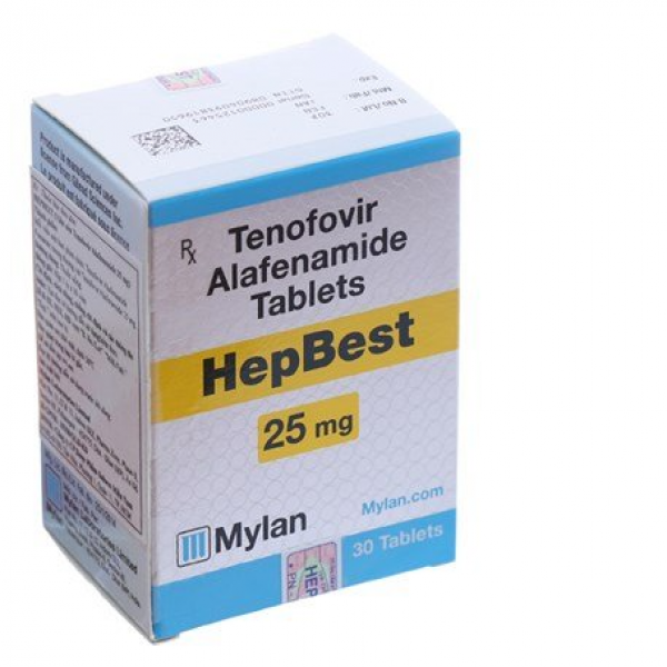 Hepbest 25Mg (Tenofovir) _ Mylan (L30V)