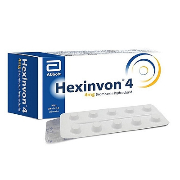 Hexinvon Bromhexin Hydroclorid 4Mg Abbott (H100V)