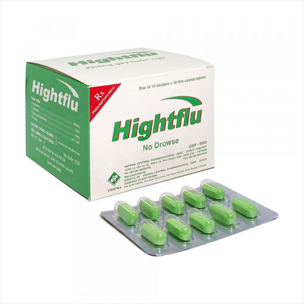 Hightflu Vỉ Vidipha (H100V)