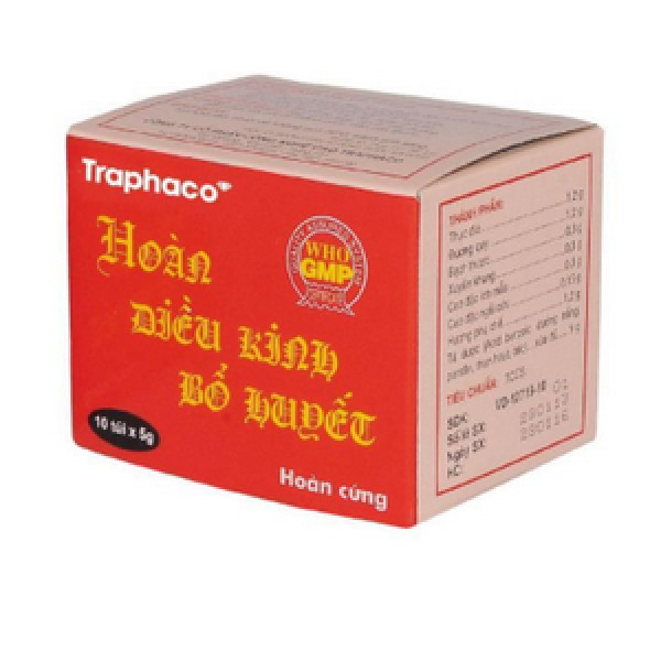 Hoàn Điều Kinh Bổ Huyết Traphaco (H/10Gói/5Gr)