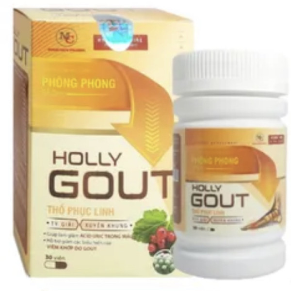 Holly Gout Trị Gút _Vàng (L30 Viên)