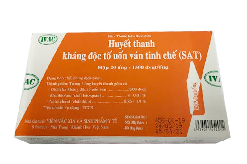 Huyết Thanh Uốn Ván Sat (H/20 Ống)