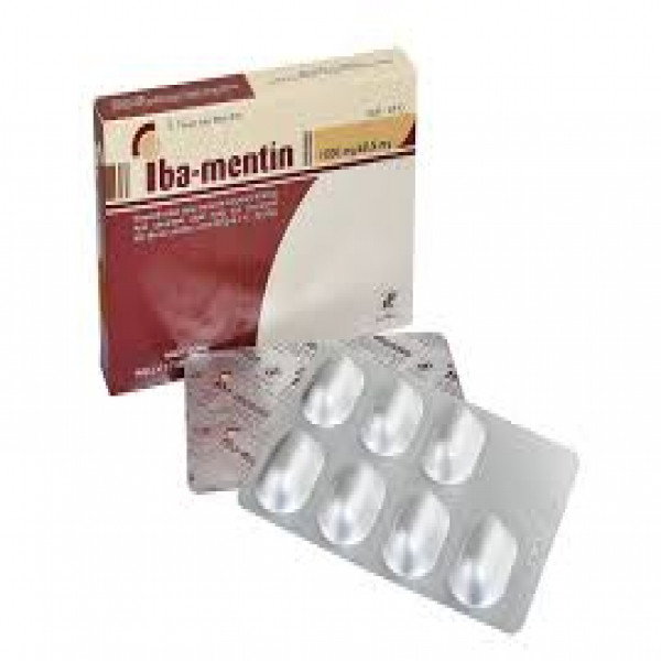 Iba-Mentin 1000Mg62.5Mg Pharbaco (H14V)