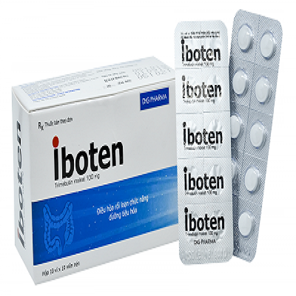 Iboten 100Mg (Trimebutin 100Mg) _Dhg Hậu Giang (H100V)