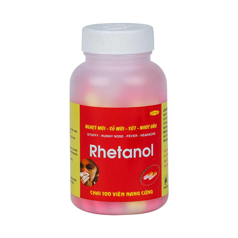Rhetanol lọ 200 viên nang
