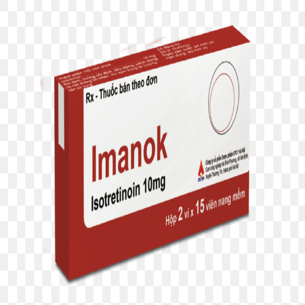 Imanok (Isotretinoin 10Mg) _Cpc1 Hà Nội (H2 Vỉ X15 Viên)
