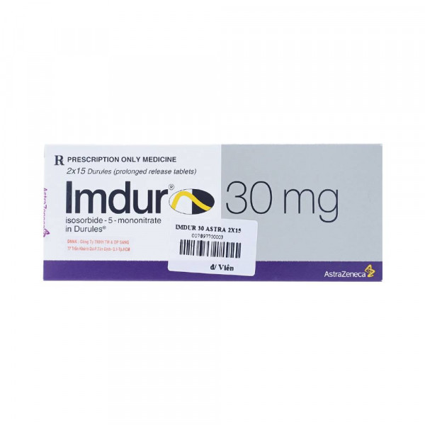 Imdur 30Mg Astrazeneca(H30V)