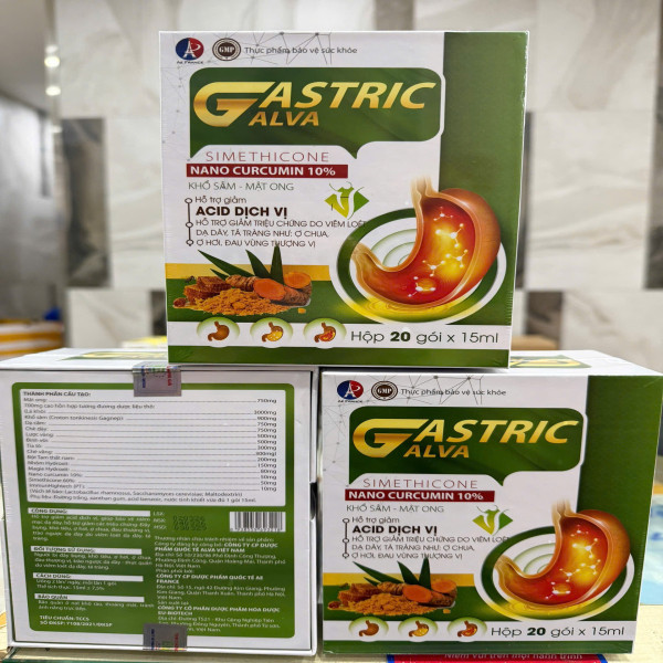 Nano Cucumin Gastric Hộp Gỗ 20 Gói