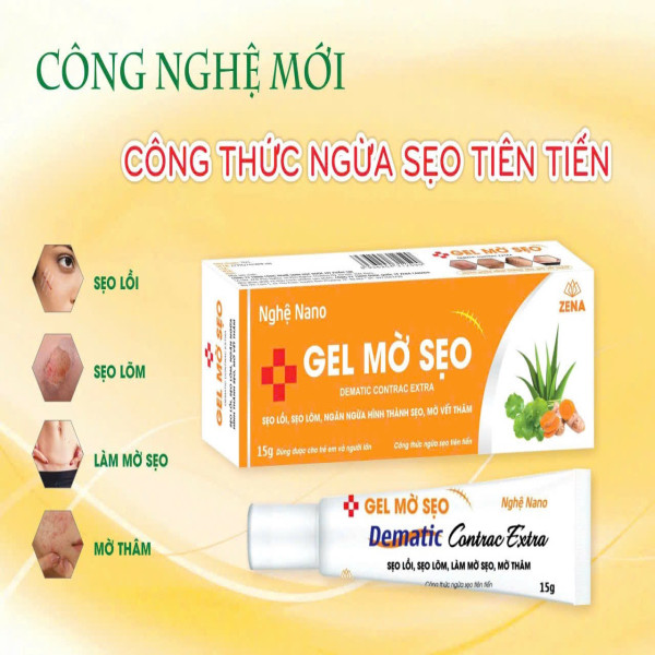 Kem Nghệ Gel Mờ Sẹo