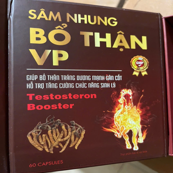 Sâm Nhung Bổ Thận Vp Lọ 60V Gỗ