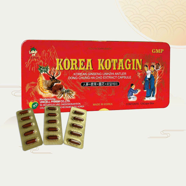 Sâm Korea Kotagin Hộp 120 Viên