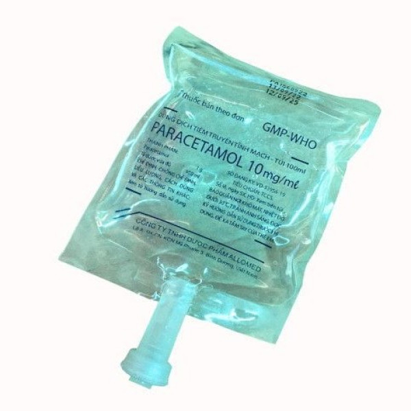Paracetamol 10Mg/Ml 1G Dịch Truyền _Allomed (Bịch/100Ml)