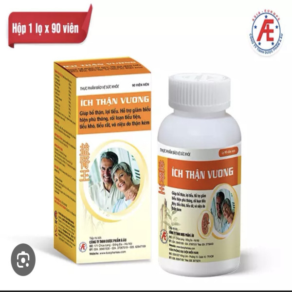 Ích Thận Vương _Á Âu (Lọ/90 Viên)