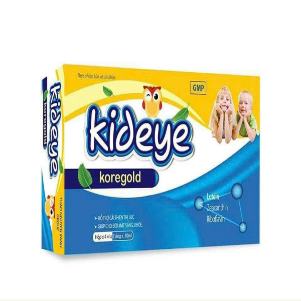 KidEye Bổ Mắt _Vàng (Hộp/ 20 Ống)
