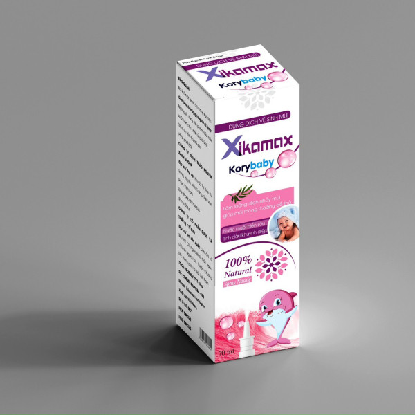 Xịt Muối Biển Trẻ Em Xikamax _Hồng (C/70Ml)