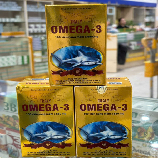 Omega 3 Traly (100 Viên/ Lọ) To