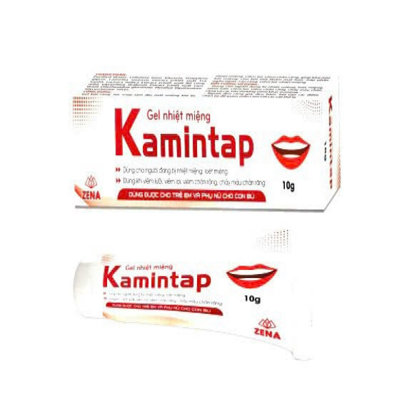 Kamintap Gel Nhiệt Miệng _Zn, Sik (T/10G) D4.28/ 8.28 Full Hóa Đơn
