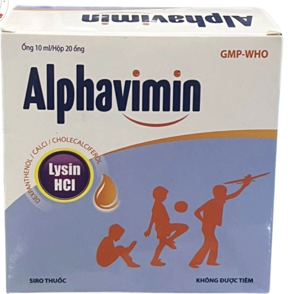 Alphavimin Ống 10Ml Hộp 20 Ống