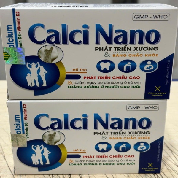Calci Nano Th (Hộp 100 Viên)