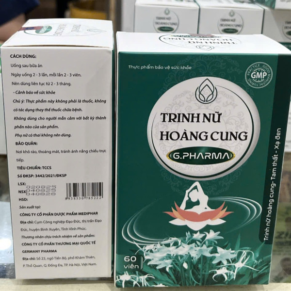 Trinh Nữ Hoàng Cung Gpharma Lọ 60 Viên Md