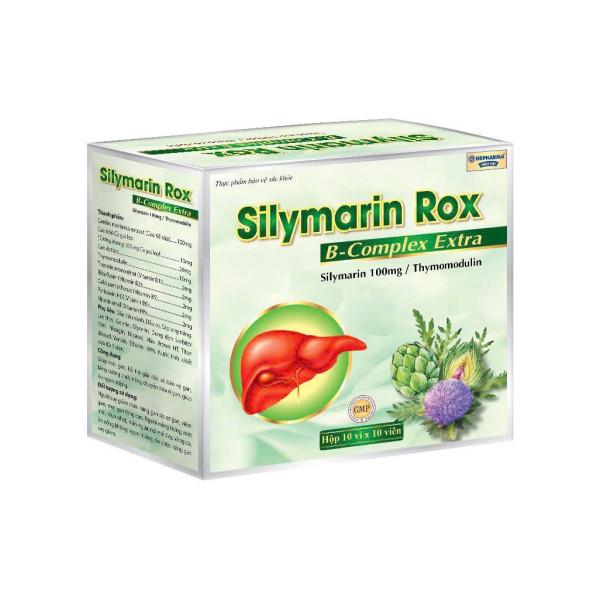 Silymarin Rox Trắng Xanh (H100 Viên K72)