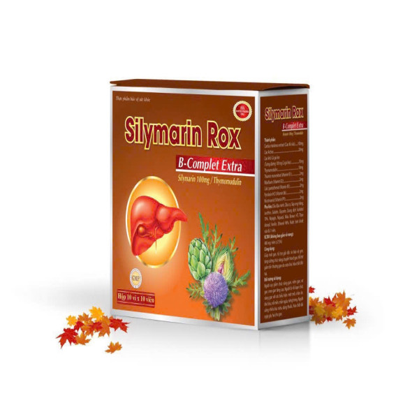 Silymarin Rox Nâu (H/10Vỉ X 10 Viên) K72
