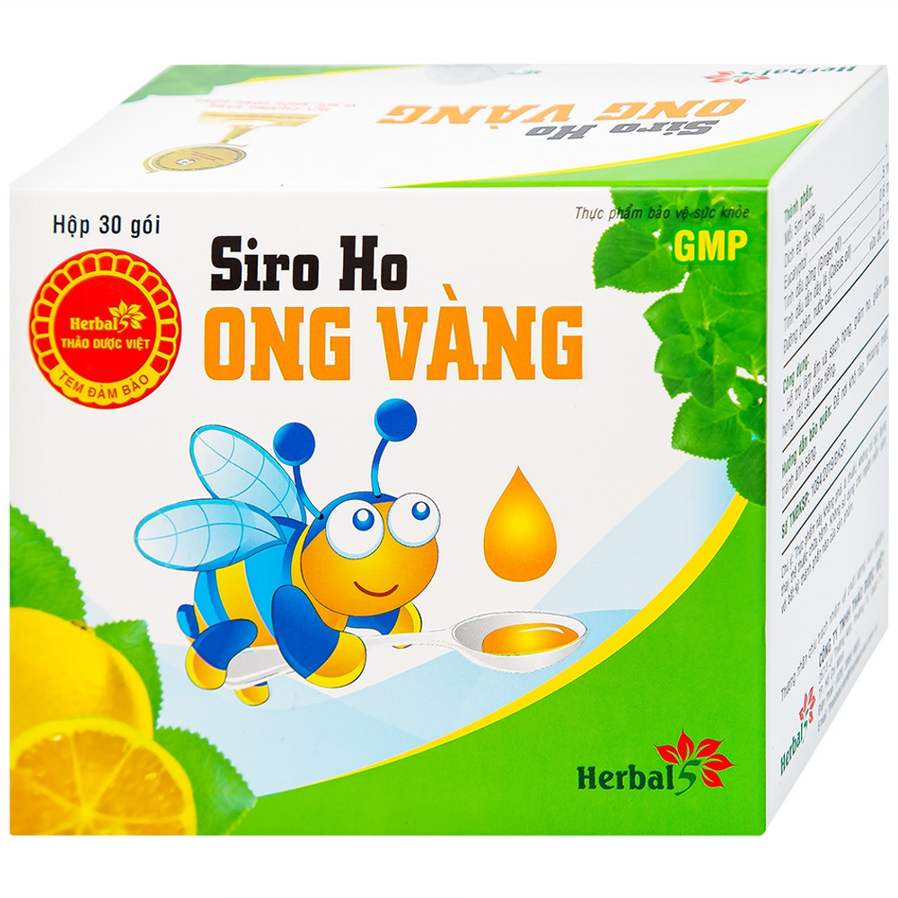 Siro Ho Ong Vàng Herbal 5 (H30G5Ml)