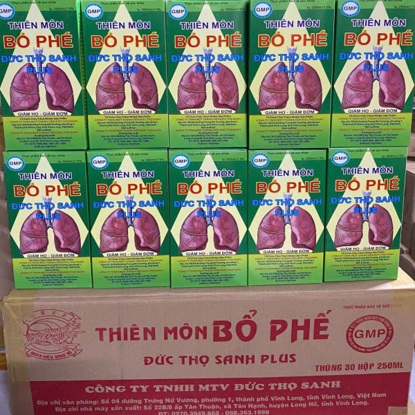 Bổ Phế Thiên Môn Đức Thọ Sanh Sr Lọ 250Ml