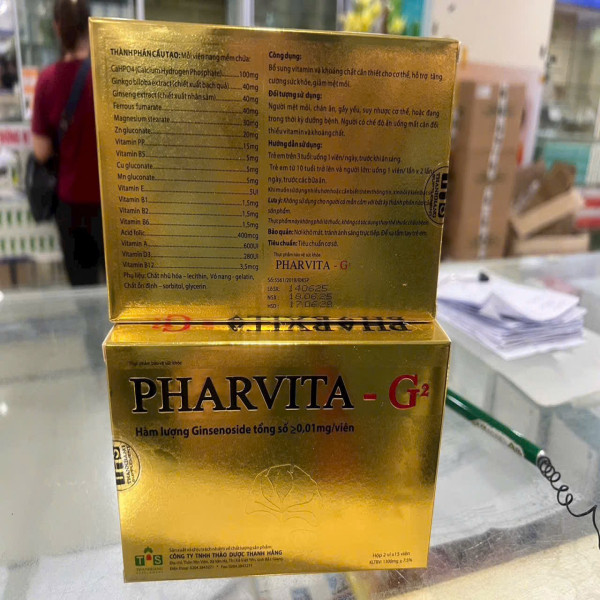 Pharvita -G2 _Thanh Hằng (Hộp/2 Vỉ X 15V)