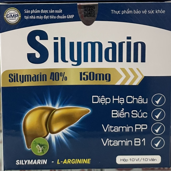 Silymarin Đen _Md (Hộp/10 Vỉ X 10 Viên) Cl