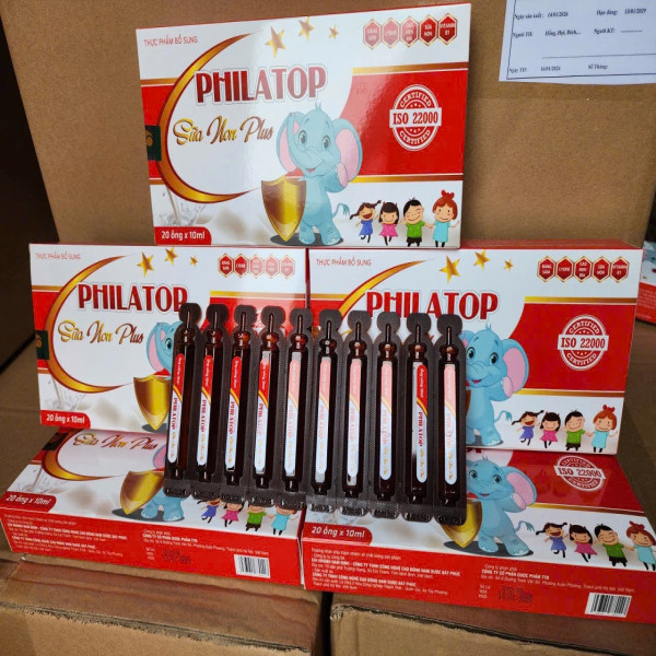 Philatop Sữa Non Plus Hộp 20 Ống