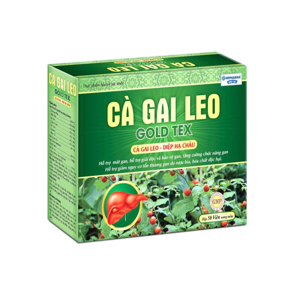 Cà Gai Leo Gold Tex Hộp 50 Viên
