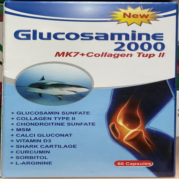 Glucosamine 2000 (Lọ/60 Viên)