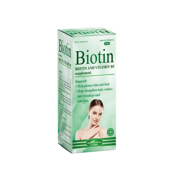 Biotin Lọ Xanh 60 Viên