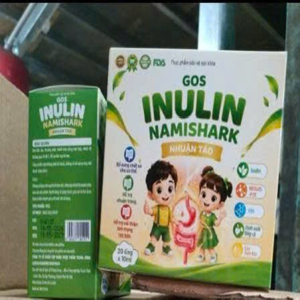 Chất xơ Inulin Namishark Nhuận Táo Xanh Dio H20 Ống K48H