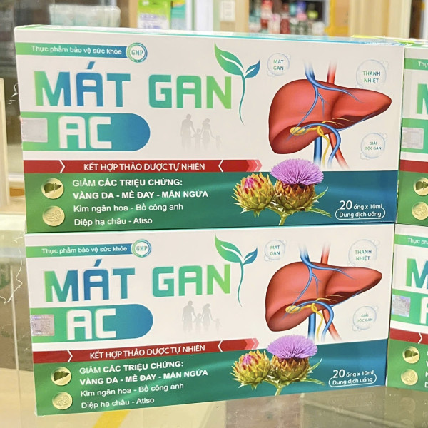 Mát Gan Ac Thanh Nhiệt _Á Châu (Hộp 20 Ống)