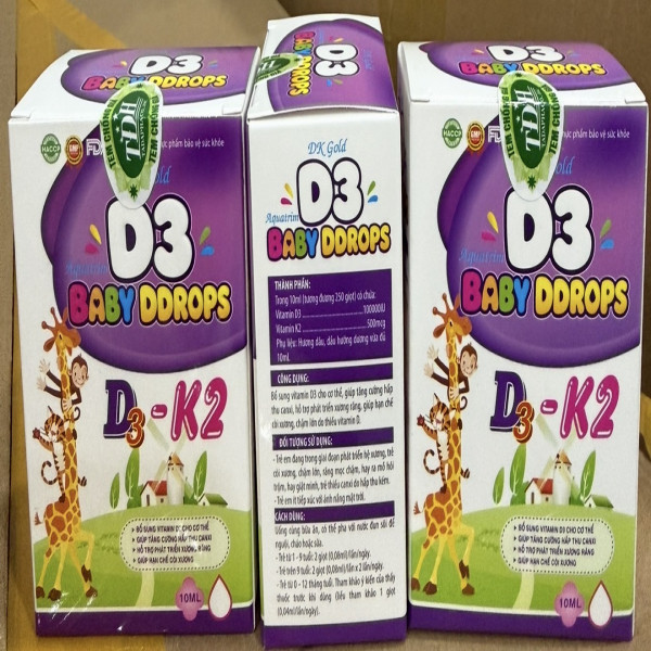 k2 D3 Baby Drop, nhỏ giọt (L/30ml)