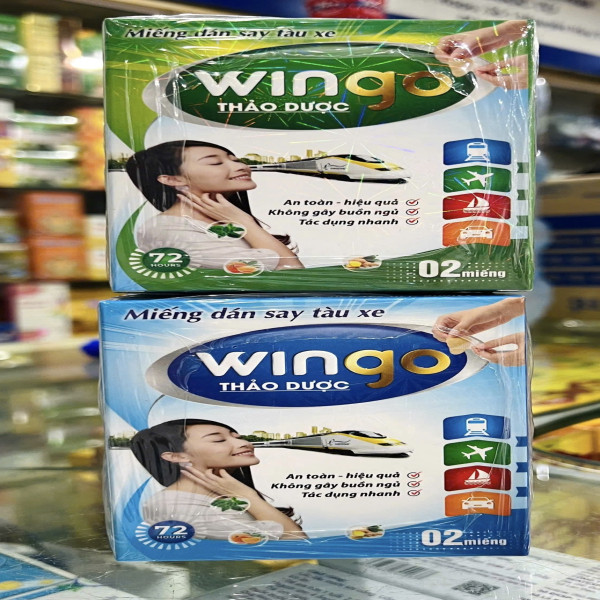 Dán Tàu Xe Wingo 10 Hộp / Cốc ( Hộp 6h/ 2 miếng)