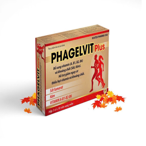 Phagelvit Plus (2 Người) _Rox Hộp 3 Ví * 10 Viên