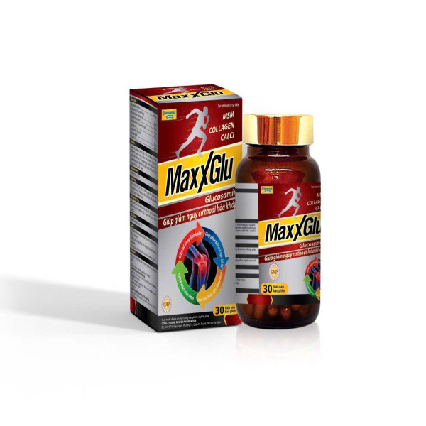 Maxglu(glucosamin) 30 Viên (90 Lọ/K) CD
