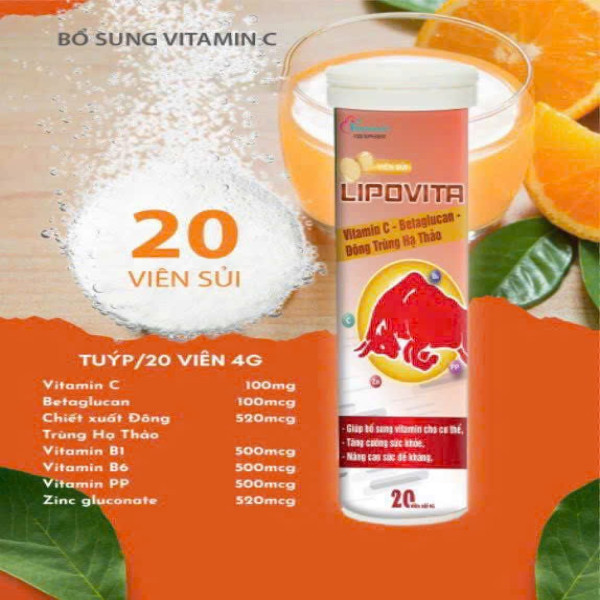 C Sủi Bò Húc Lipovita (Cọc 10T/20v)