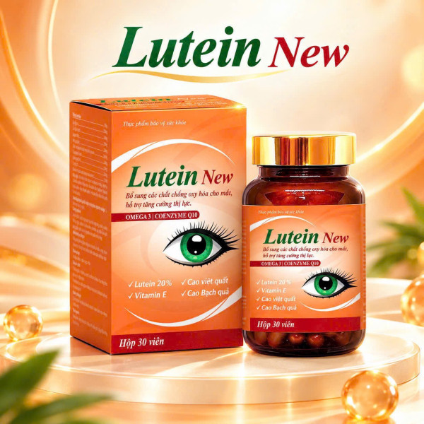Bổ Mắt Lutein New Cam Rox (L/30v) K/90H