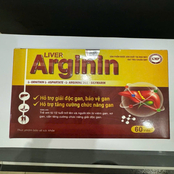 Arginin Nâu Md ( Hộp 60 Viên)