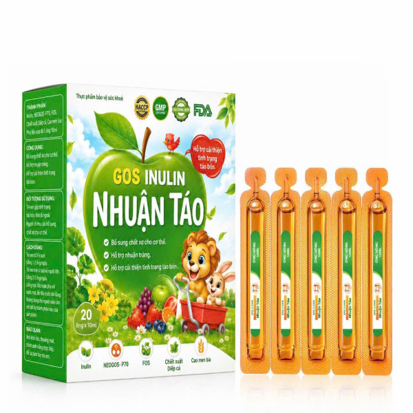 Chất Xơ Inulin Nhuận Táo (20 Ống) (Kiện/48H)
