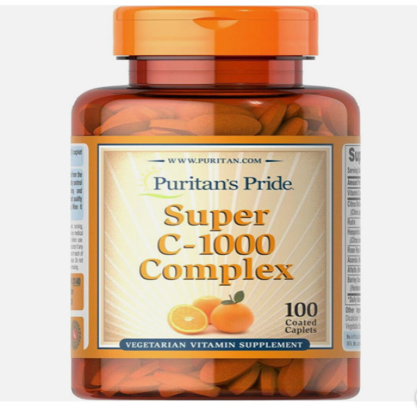 Super C 1000Mg Complex (Vitamin C) Puritan Nl _Mỹ (L/100 Viên)